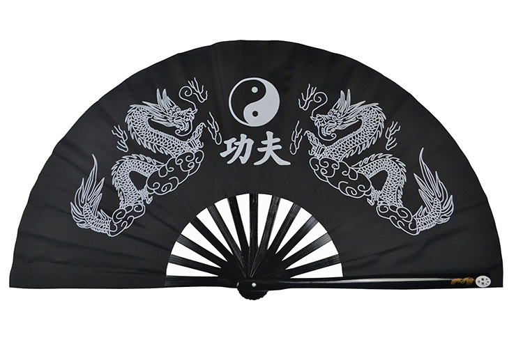 Éventail Tai Chi (Tai Ji Shan) Double Dragon