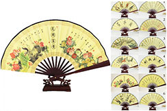 Bamboo and Damask Fan 5