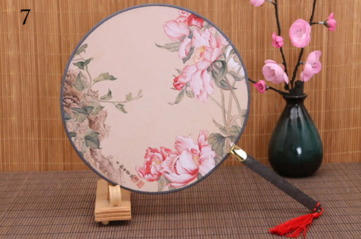 Bamboo and Damask Fan 8