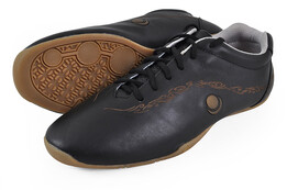 Sapatos «Hua Jin» Preto e Ouro