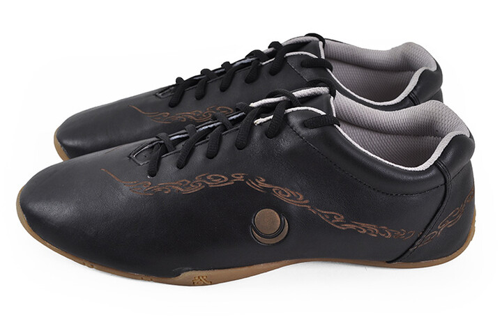Sapatos «Hua Jin» Preto e Ouro