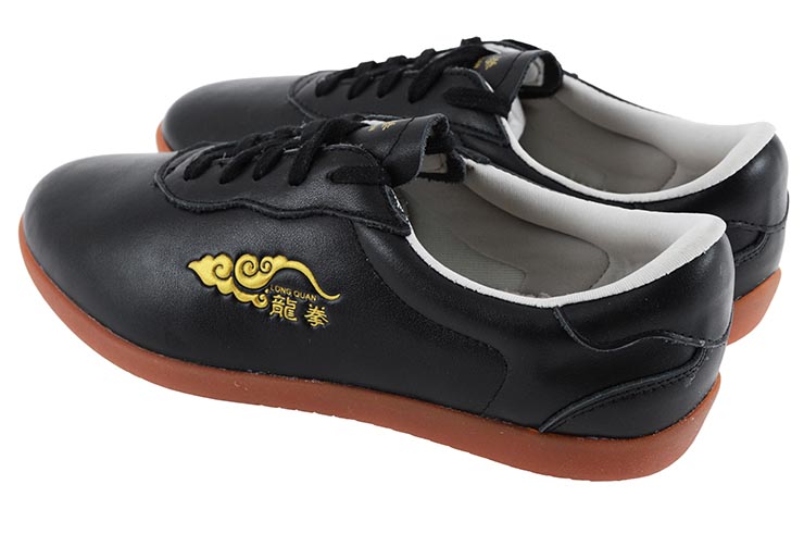 Longquan Taiji Shoes, Leather