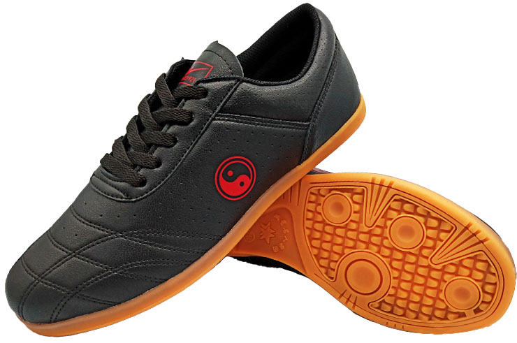 Chaussures Taiji Double Star, Yin Yang Rouge