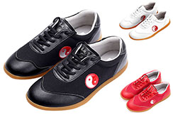 Zapatos de Taiji WJT, Yin Yang Rojo