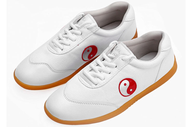 WJT Taiji Shoes, Red Yin Yang