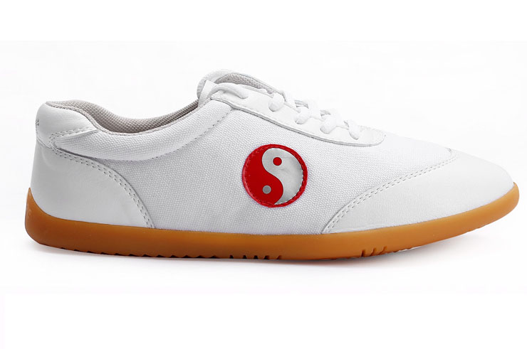 WJT Taiji Shoes, Red Yin Yang