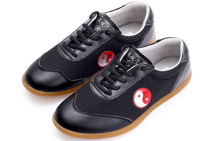 Chaussures Taiji WJT, Yin Yang Rouge