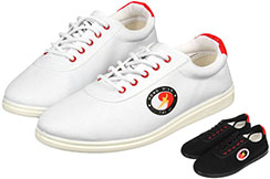 Hong Mian Taiji Shoes, Red Eyelets