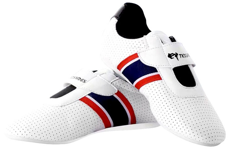 TieJian Taekwondo Shoes, Blue Red