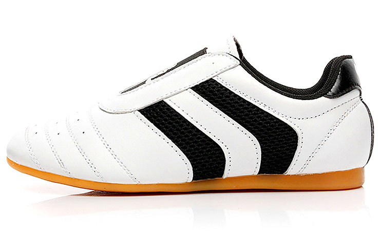 Chaussures Taekwondo TieJian, Black Stripes