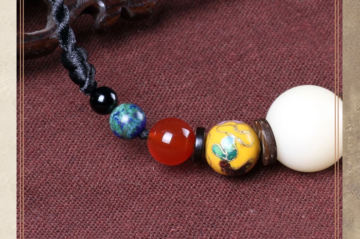 Necklace, White Bodhi