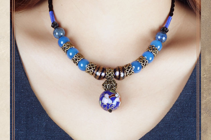 Collier Cloisonné