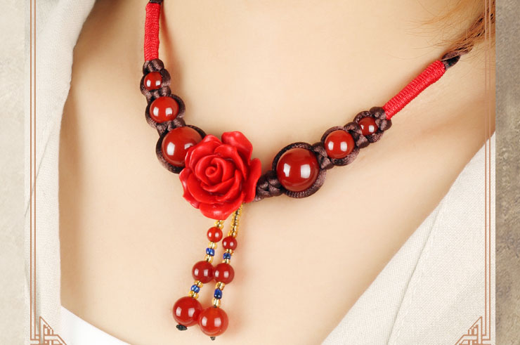 Necklace, Flower 3