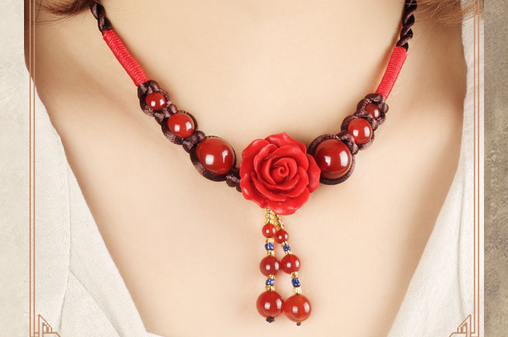 Necklace, Flower 3