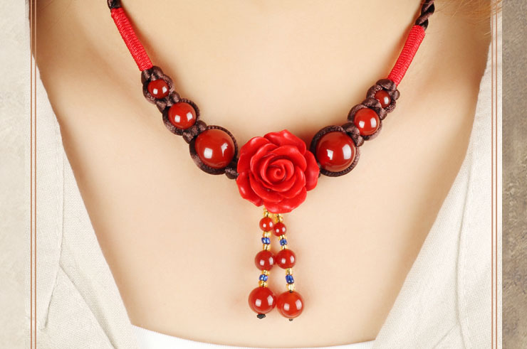 Necklace, Flower 3