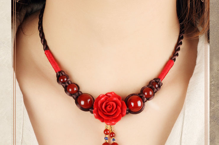 Necklace, Flower 3