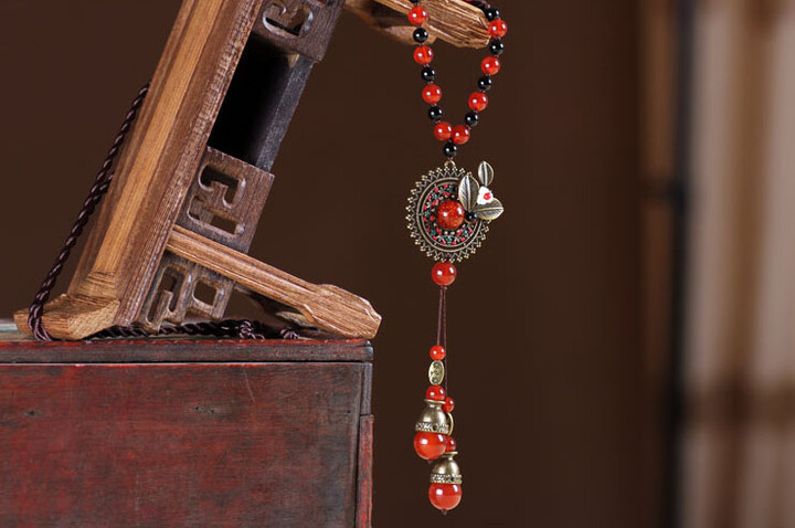 Coloured Glaze Necklace