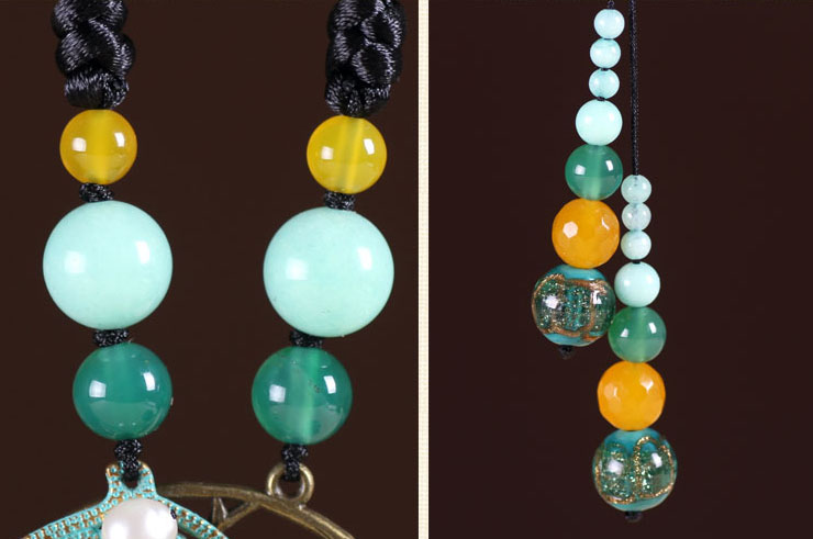 Collier, Perles de Verre 2