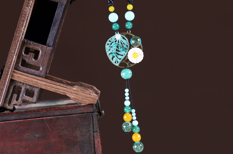 Collier, Perles de Verre 2