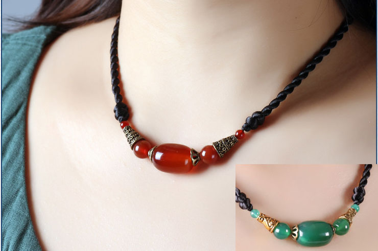 Necklace, Agate 2