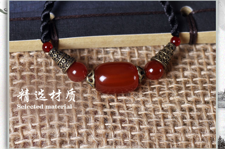 Collier, Agate 2