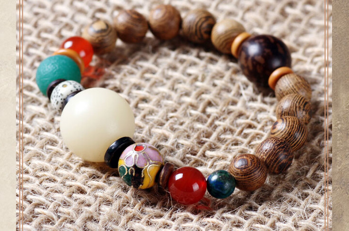 Bracelet, White Bodhi