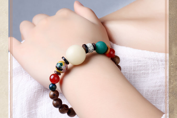 Bracelet, Bodhi Blanc