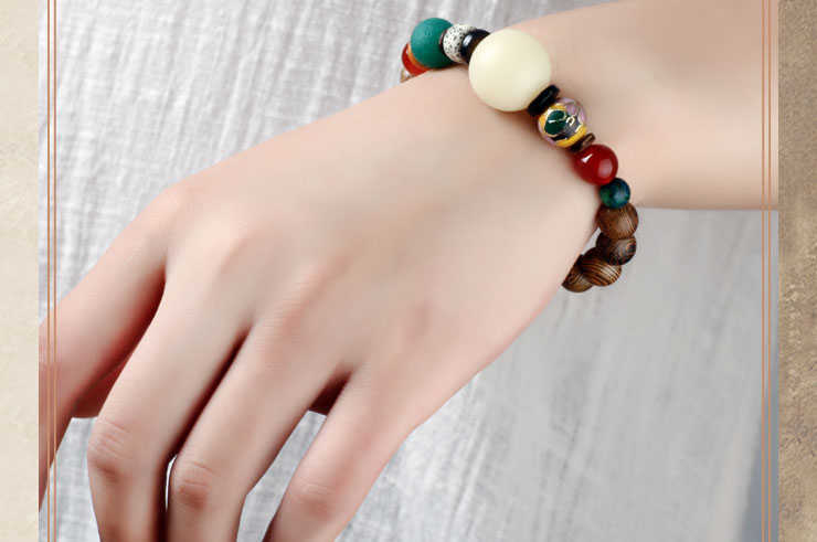 Bracelet, Bodhi Blanc