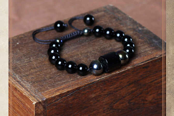 Pulseira, Ágata Preto 2