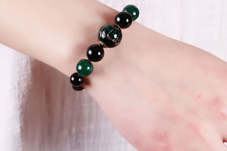 Pulseira, Pérolas de Vidro