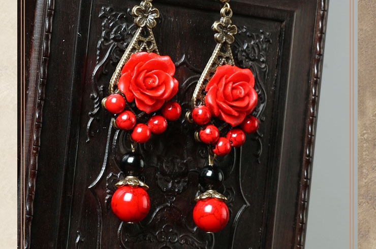 Flower earrings 1