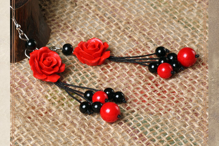 Flower earrings  2