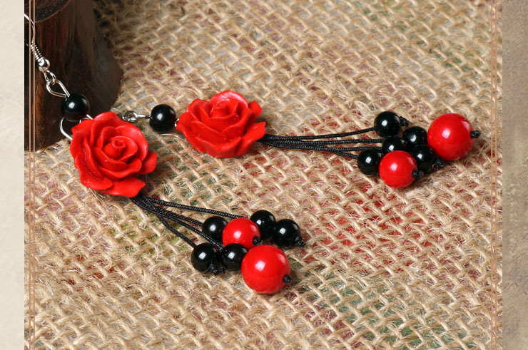 Flower earrings 2