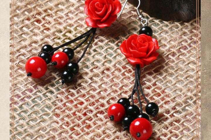 Flower earrings  2