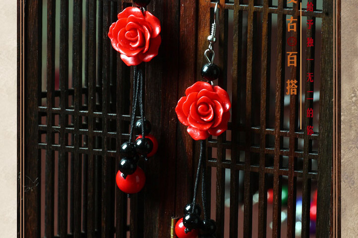 Flower earrings  2