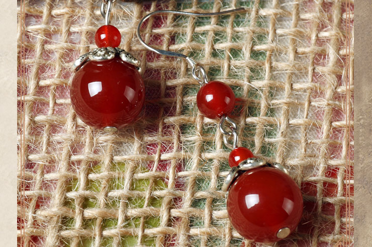 Agate Earring 1