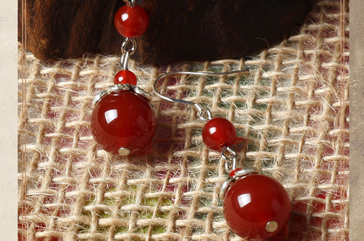 Agate Earring 1