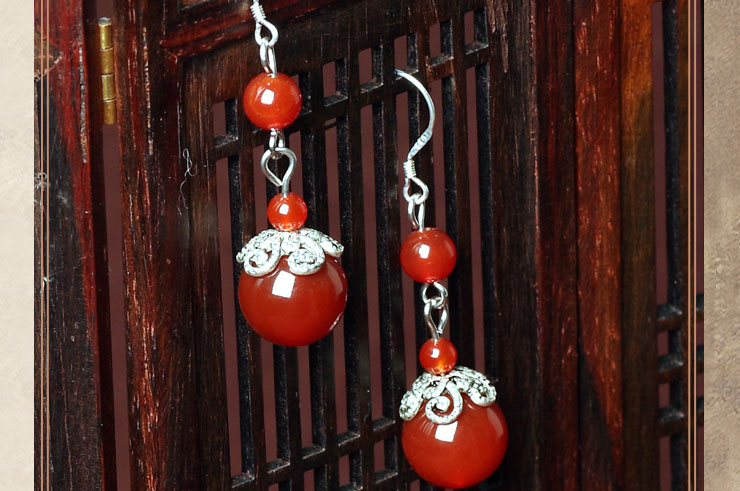 Agate Earring 1