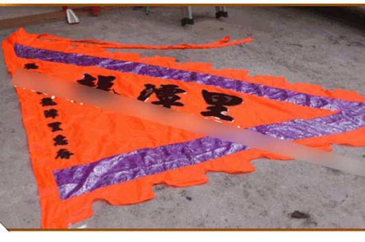 Customizable Lion Dance Flag