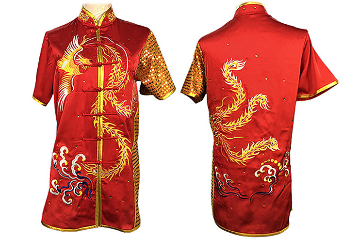 HanCui Chang Quan Compétition Uniform, Red Phoenix