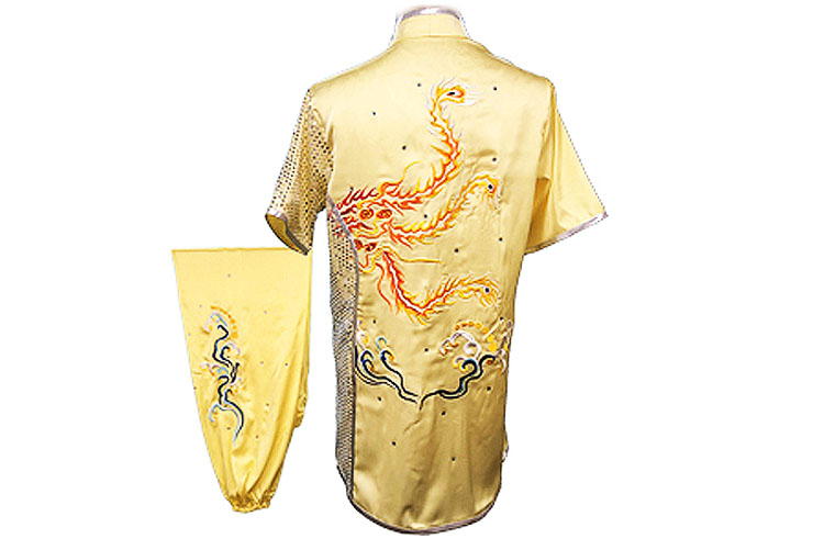 HanCui Chang Quan Compétition Uniform, Yellow Phoenix