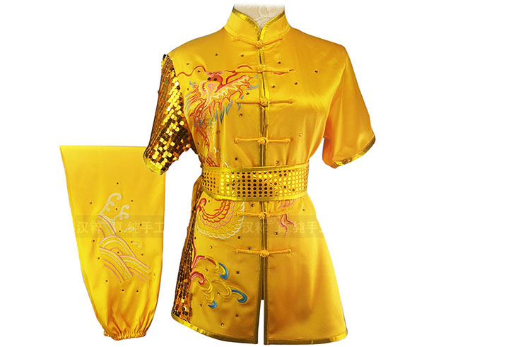 HanCui Chang Quan Competition Uniform, Golden Dragon