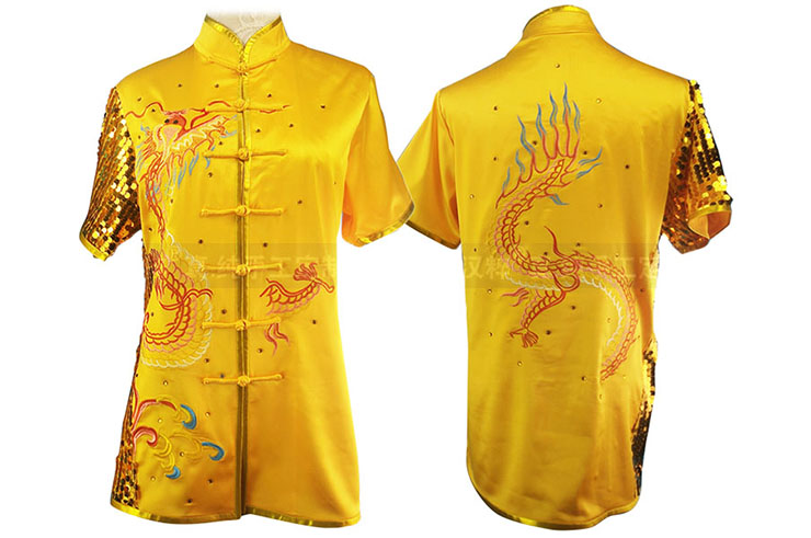 HanCui Chang Quan Competition Uniform, Golden Dragon