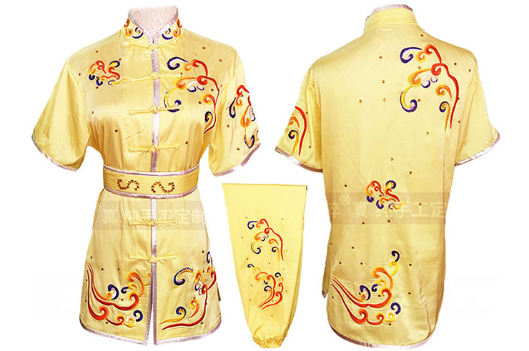 Tenue Compétition Chang Quan HanCui, Nuages Jaune