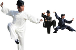 Vestido Wudang Abertura Diagonal