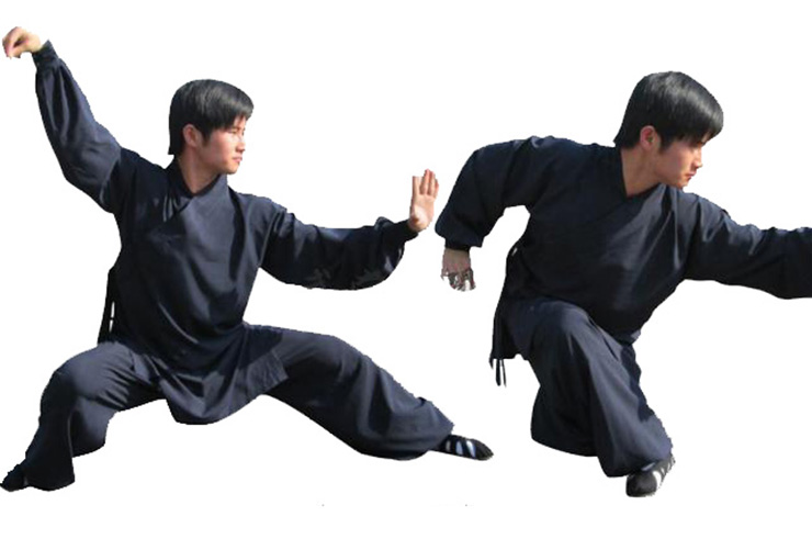 Wudang Uniform Slanted Opening