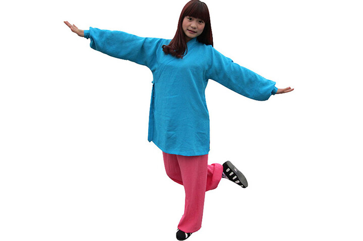 Tenue Wudang Femme Ouverture Diagonale