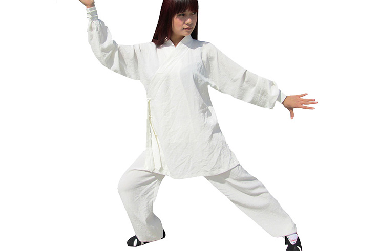 Women Wudang Uniform Slanted Opening