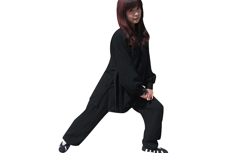 Tenue Wudang Femme Ouverture Diagonale