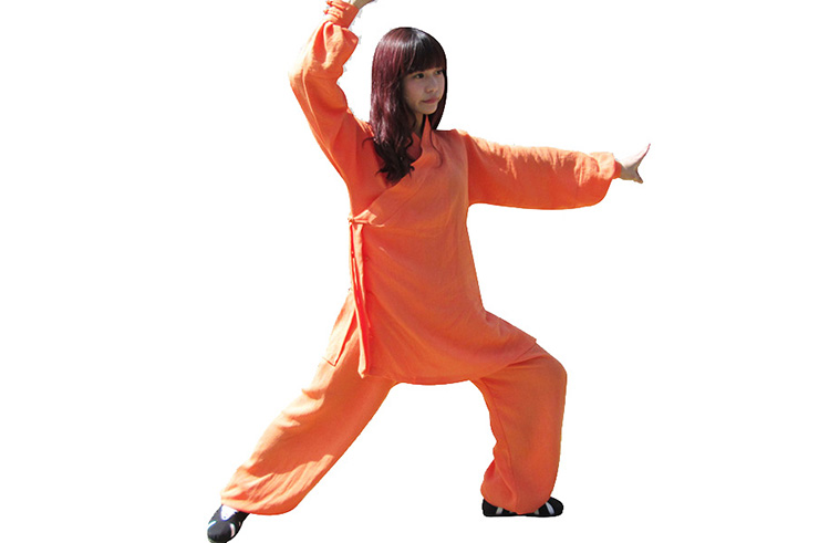 Tenue Wudang Femme Ouverture Diagonale